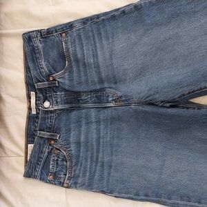 Levis Ribcage Straight Jeans Womens 29 Premium Denim